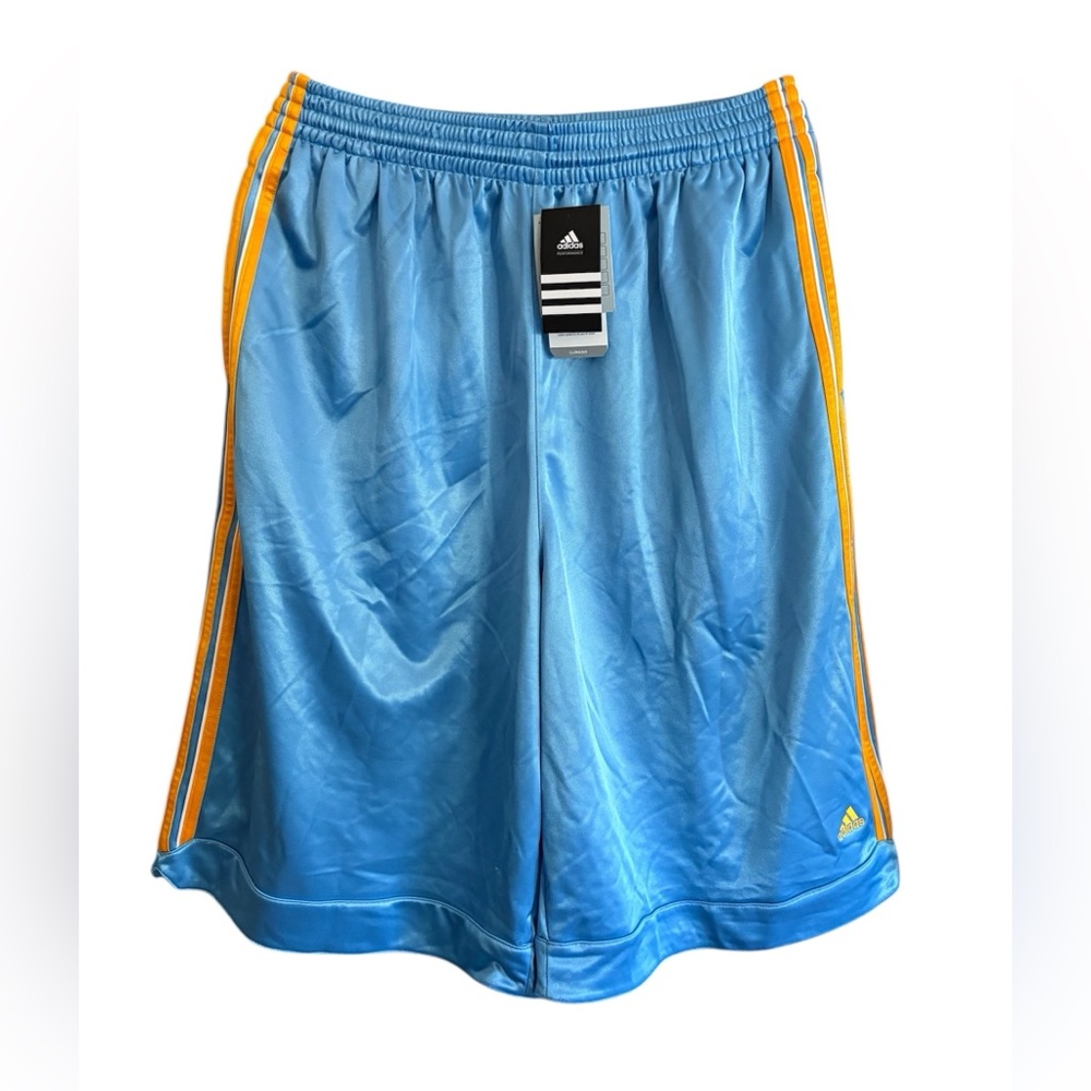 Adidas Men's Blue Athletic Shorts 2XL